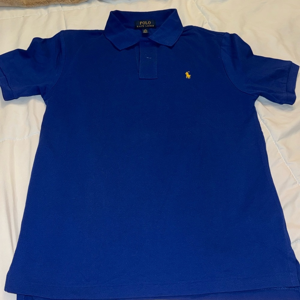 Boys POLO RALPH LAUREN size Lg (14-16) BLUE